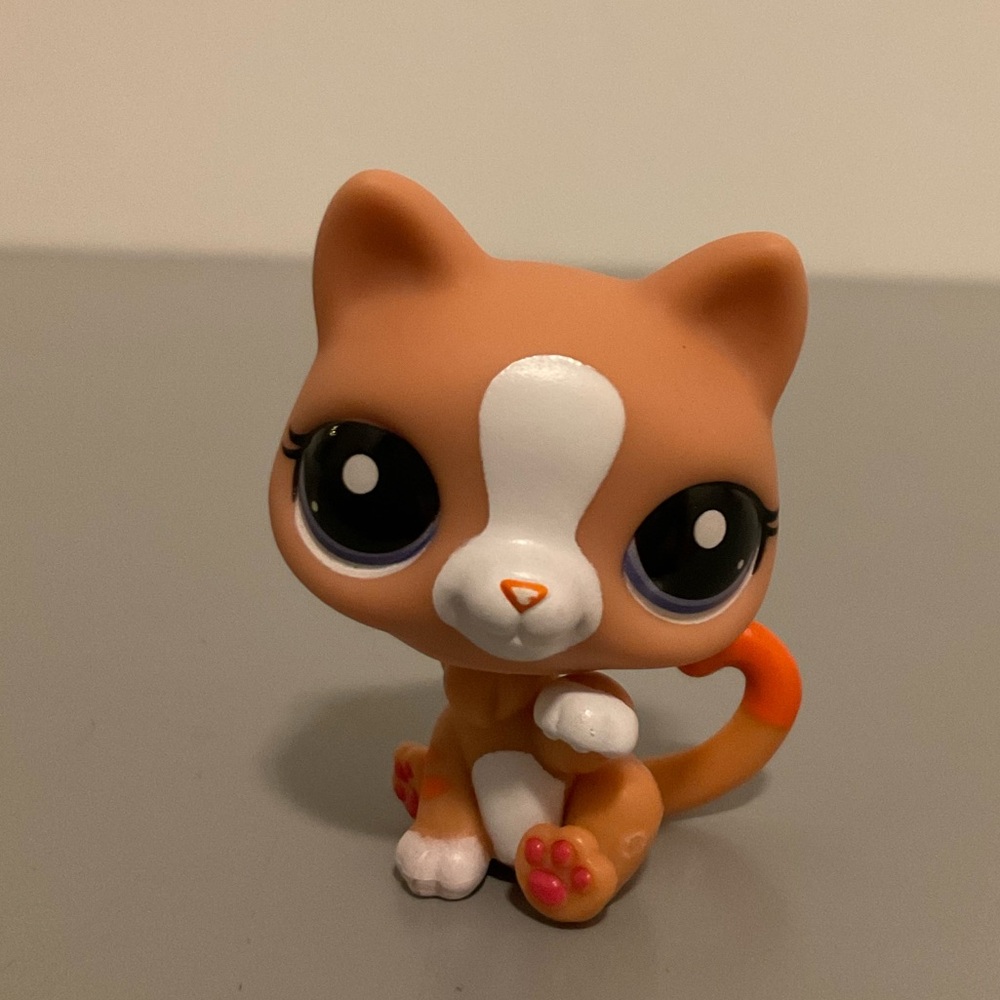 Lps G7 #34 Orange Cat Littlest Pet Shop